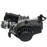 Cumpara ieftin Motor Complet Pocket Bike 49cc cu Reductor - Carter, Demaror, Set Motor, Carburator, Filtru Aer, Pinion 13 Dinti
