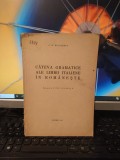 C.H. Niculescu, C&acirc;teva gramatice ale limbii italiene &icirc;n rom&acirc;nește, 1943, 182