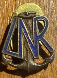 per.REGALISTA INSIGNA VECHE DE COLECTIE gravor: ROBERT FASSLER/ LIPSA COROANA !