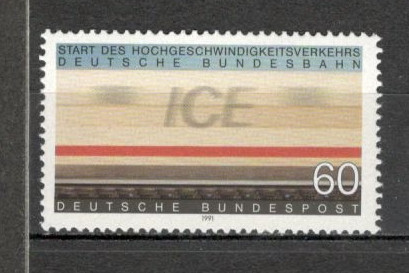 Germania.1991 Inaugurarea trenului de mare viteza ICE MG.736