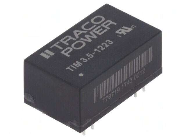 Convertor DC/DC 3.5W 9-18V la 15V/-15V