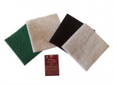 Laveta netesuta, mix alb, verde, negru, Finishing Hand Pad&rsquo;s Mix