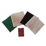 Laveta netesuta, mix alb, verde, negru, Finishing Hand Pad&rsquo;s Mix
