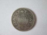 Rara! India colonie Britanica Half Rupee 1926 argint regele George V, Asia