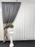 Draperie Byblos, gri&amp;amp;amp;auriu
