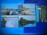 HOPCT LOT NR 871 NEPTUN --LITORAL-CT-5 CARTI POSTALE-RSR-CIRCULATE, Circulata, Printata, Constanta