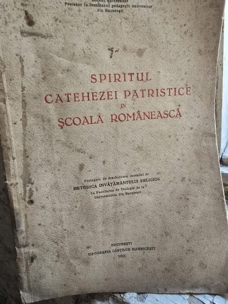 Spiritul Catehezei Patristice in Scoala Romaneasca - Mihail Bulacu