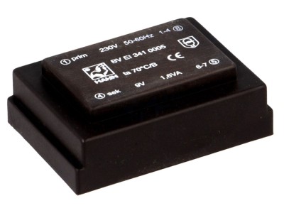 Transformator PCB 1,6VA 230V 9V foto