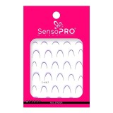 Cumpara ieftin Abtibild Unghii SensoPRO Milano - French Ombre Purple