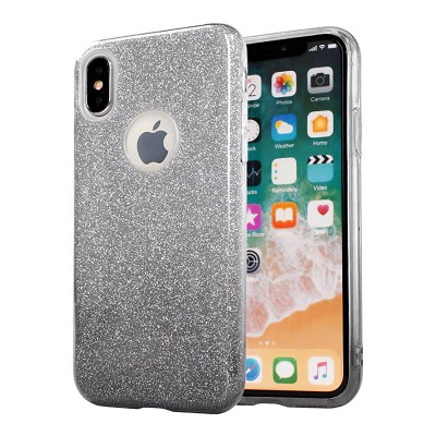 Husa TPU OEM Bling pentru Samsung Galaxy M20, Neagra foto