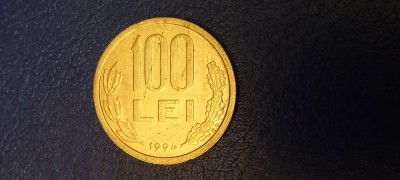 Moneda 100 lei 1994 Mihai Viteazul foto
