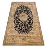 Covor de l&acirc;nă Superior Piemonte Rozetta bej / albastru inchis, 170x235 cm