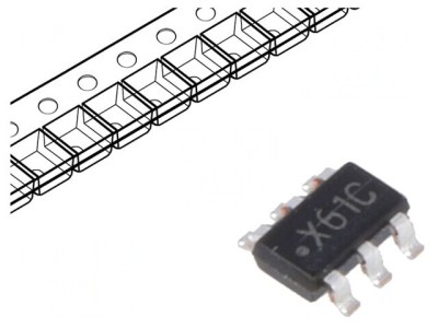 Convertor Digital-Analogic 12-bit 2.7-5.5V TSOT23-6 foto