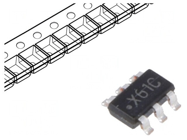 Convertor Digital-Analogic 12-bit 2.7-5.5V TSOT23-6