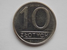 10 ZLOTY 1988 POLONIA foto