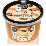 Organic Shop Cinnamon &amp; Honey exfoliant delicat pentru corp 250 ml