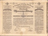 A638 Acțiune A Magyar Jelz&aacute;log Hitelbank 1906