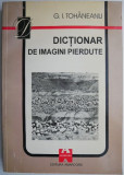 Dictionar de imagini pierdute &ndash; G.I. Tohaneanu, editura Academiei, Dictionar explicativ, limba romana