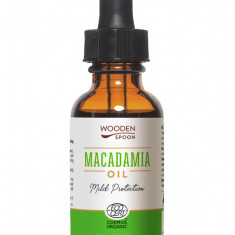 Ulei de Macadamia, bio, 30ml, Wooden Spoon