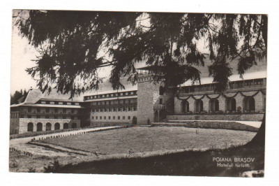 CPIB 19546 CARTE POSTALA - POIANA BRASOV. HOTEL TURISTIC, RPR foto