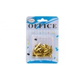 Nit clema documente CNX P50185, 25mm, tip piuneza, aurie, blister 30 buc