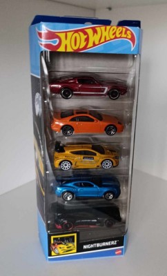 Machete HotWheels - pack Nightburnerz 2024 set de 5 Hot Wheels foto