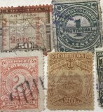Timbre America Interbelica TMB1AMC Columbia centavos lot 4