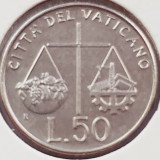 3192 Vatican 50 Lire 1992 Ioannes Paulus II (Agriculture and Industry) km 238