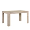 Set Alma EHTDG masa cu 6 scaune maro deschis/gri inchis/negru [en.casa] HausGarden Leisure