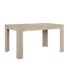Set Alma EHTB masa cu 6 scaune maro deschis/maro/negru [en.casa] HausGarden Leisure foto