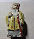 Bibelou vintage din portelan chinezesc. SHOU LAO Zeul Longevitatii