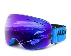 Ochelari de ski, Aloma, model SKI-06, albastru