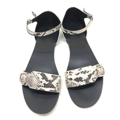Sandale dama din piele Ada Snake Print foto