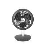 Ventilator portabil reincarcabil, 5W, 18 cm, 4 viteze, oscilatie verticala 90&deg;
