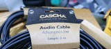 Cascha Advanced Line Guitar Cable Black 3 m Drept - Drept Cablu de instrument