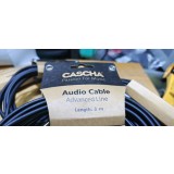 Cascha Advanced Line Guitar Cable Black 3 m Drept - Drept Cablu de instrument