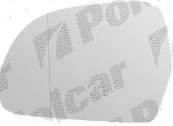 Geam oglinda Audi A3 (8P) 04.2008-2010, A4/S4 (B8) 2008-2010 Combi , 2007-2009 Sedan , A5/S5 (B8), 03.07-2010 , A6 (C6), 10.08-03.11 , A8 (D3), 2007-