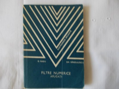 Filtre numerice aplicatii O.Sandu 1979 foto