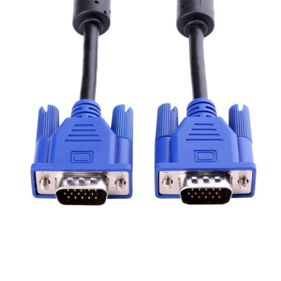 Cablu VGA, Cablu date monitor HD15 tata- HD15 tata, 10m foto