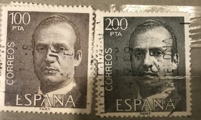 (STR2) Timbre serii Straine Uzuale Spania foto