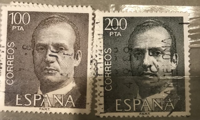 (STR2) Timbre serii Straine Uzuale Spania