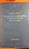 Lehrbuch der zeitgmaben vorkalkulation im Maschinenabu - Friedrich Kresta