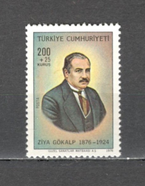 Turcia.1976 100 ani nastere Z.Gokalp-filozof ST.76