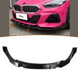 Spoiler fata BMW Z4 G29 (2023-prezent) ABS Negru Pian 3 Piese Tuning Exterior