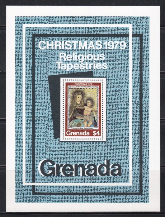 Grenada 1979 - Crăciun, Colita, MNH