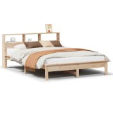 Cumpara ieftin Cadru de pat fara saltea, 140x200 cm, lemn masiv pin