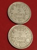 Lot 2 monede Franta, stare UNC: 5 francs franci 1949 + 1949 B (mai rara) [poze]. Discount conform descriere [10 - 20 %. Vezi descrierea.].(1), Europa, Aluminiu