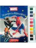 Cumpara ieftin Sa pictam cu Razbunatorii. Carte de colorat cu pensula si acuarele. Marvel/***