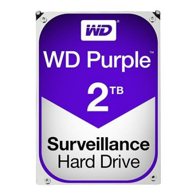 HDD 2TB SATA3 64MB PURPLE WESTERN DIGITAL foto