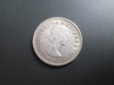 Australia _ 1 shilling _ 1953 _ moneda din argint foto